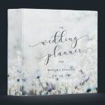 Meadow Song fading Flowers Wedding Planner Binder<br><div class="desc">Meadow Song fading Wildflowers in a field romantic Design with soft subtle photography image. A bohemian rustic look for an outdoor,  garden,  nature inspired wedding,  in white,  soft dusty blue,  and violet purple. - Wedding Plans Planner Binder!

 ~ Check my shop to see the entire suite for this design!</div>