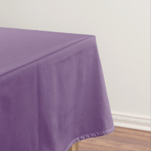 Meadow Violet Solid Colour Print, Purple Tablecloth
