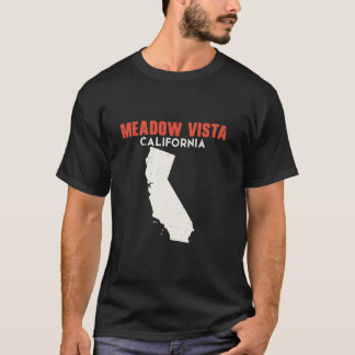 Meadow Vista California USA State America Travel C T-Shirt