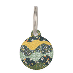 Meadow Waves Pet Tag