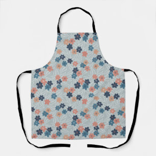 Meadow with colourful spring flowers apron