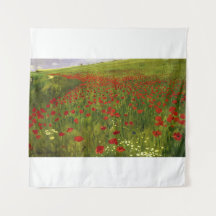 Meadow with Poppies (1896) Merse Pál Szinyei