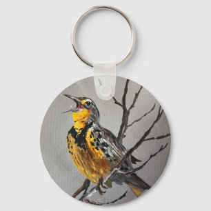 Meadowlark Keychain