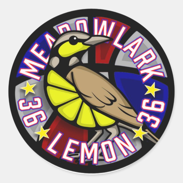 Meadowlark Lemon 36 Sticker (Front)