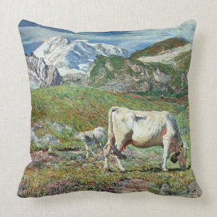 Meadows in Spring Throw Pillow