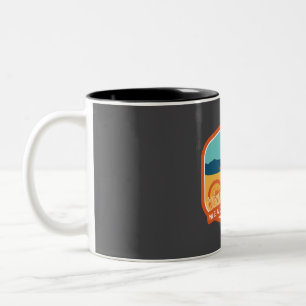 Meadows Trail - Laguna Beach, California Two-Tone Coffee Mug