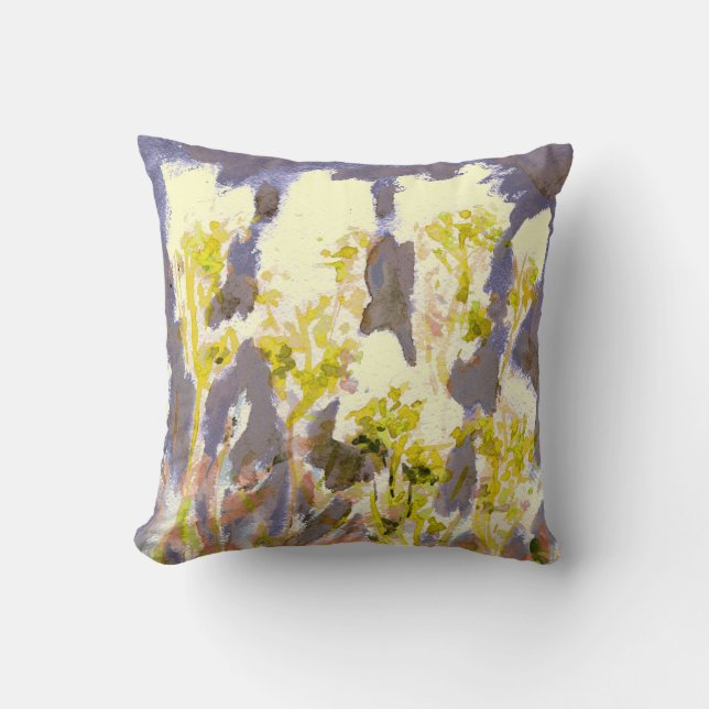 Meadowsweet by Alexandra Cook Throw Pillow (Front)