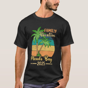 Meads Bay Beach Family Vacation 2025 Summer T-Shirt