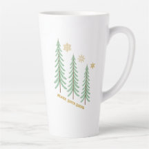 Meager, SD Holiday Latte Mug