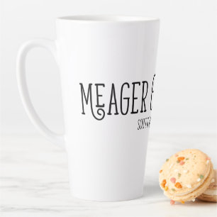 Meagre Grand Cafe Latte Cup