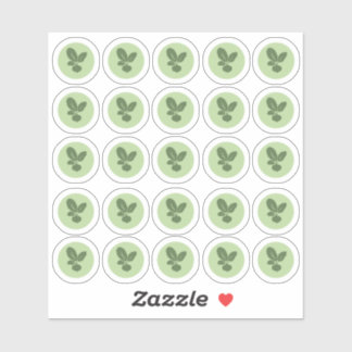Meal Choice 2-Colour Vegetarian Sticker