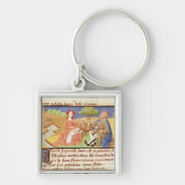 Meal in the Countryside Keychain (Front)