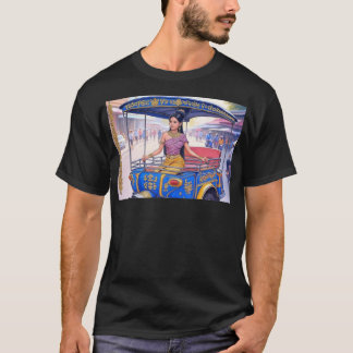 Mealea Rides A Self-Driving Tuk Tuk In Phnom Penh  T-Shirt