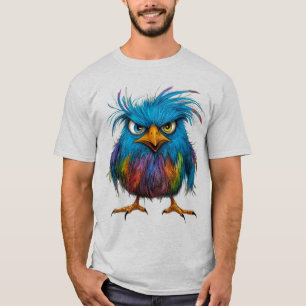 mean  bird face T-Shirt