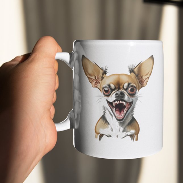 Mean Chihuahua | Funny Dogs Coffee Mug (Creator Uploaded)