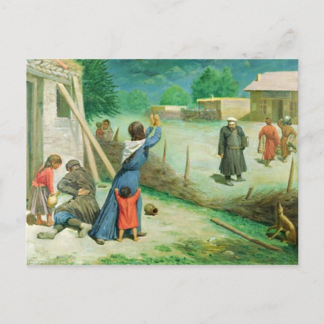 Mean Collection, 1891 Postcard (Front)