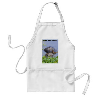 Mean Gator- Kiss the Chef Apron