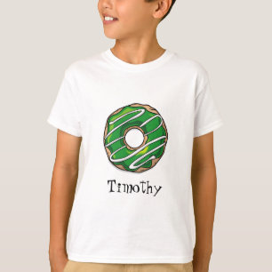 Mean Green Doughnut With Icing T-Shirt