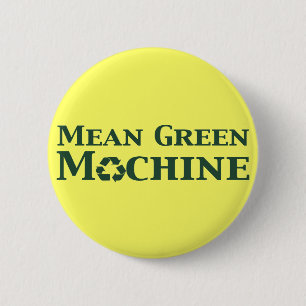Mean Green Machine Gifts 2 Inch Round Button
