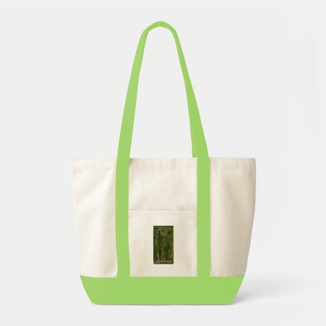 mean green tote bag (Front)
