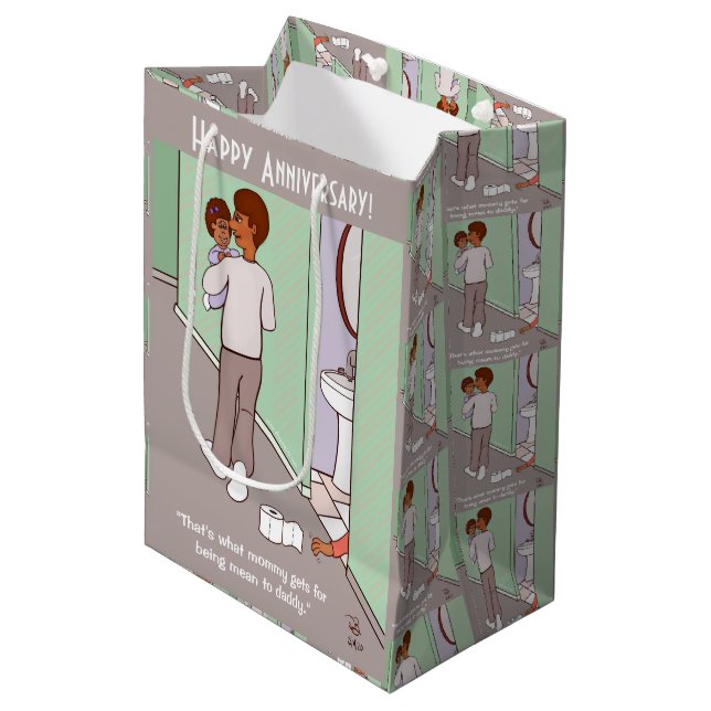 Mean Mommy Gift Bag (Front Angled)