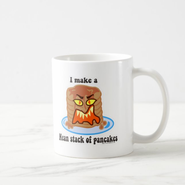 Mean Pancake Coffee Mug (Right)