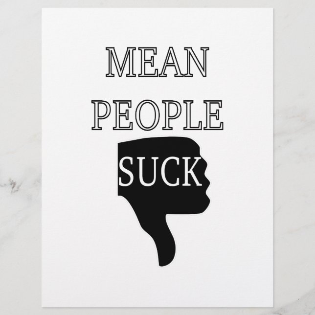 Mean People Suck (Front)