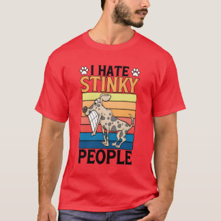 Mean Pet Dog Owner Dog Pop Art Cartoon Dog Lover f T-Shirt