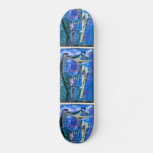 MEAN STREETS SKATEBOARD (Front)