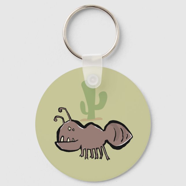 mean termite keychain (Front)