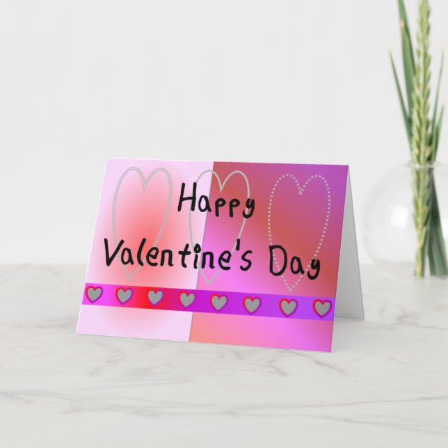 Mean Valentine's Day Card (Front)