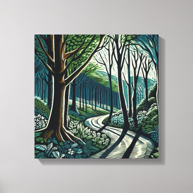 Meander Canvas Print (Front)