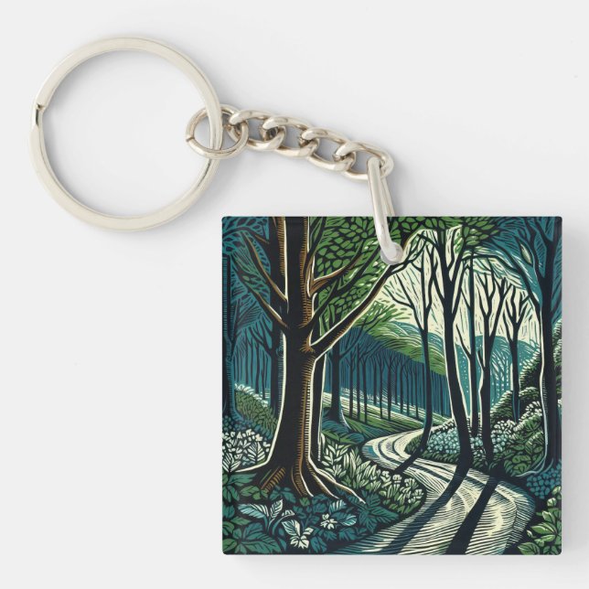 Meander Keychain (Front)