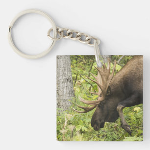 Meandering Moose Keychain