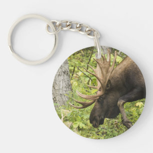 Meandering Moose Keychain