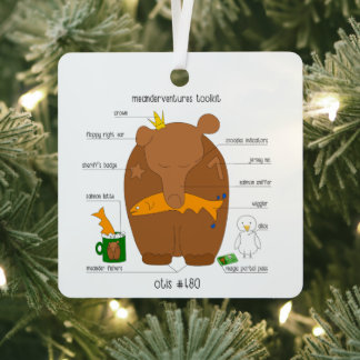 Meanderventures Toolkit No. 480 Otis Metal Ornament