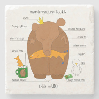 Meanderventures Toolkit No. 480 Otis Stone Coaster