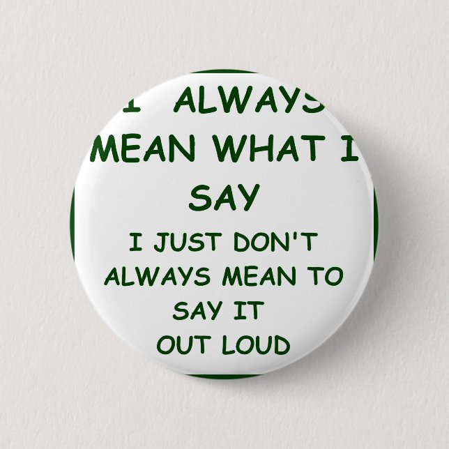 MEANING 2 INCH ROUND BUTTON (Front)