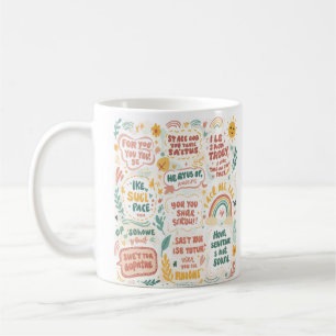 Meaningful Doodles for a Happy Home Coffee Mug