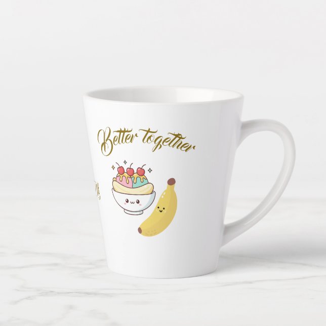  Meaningful Gift for Couples – Elegant Lov Latte Mug (Right)