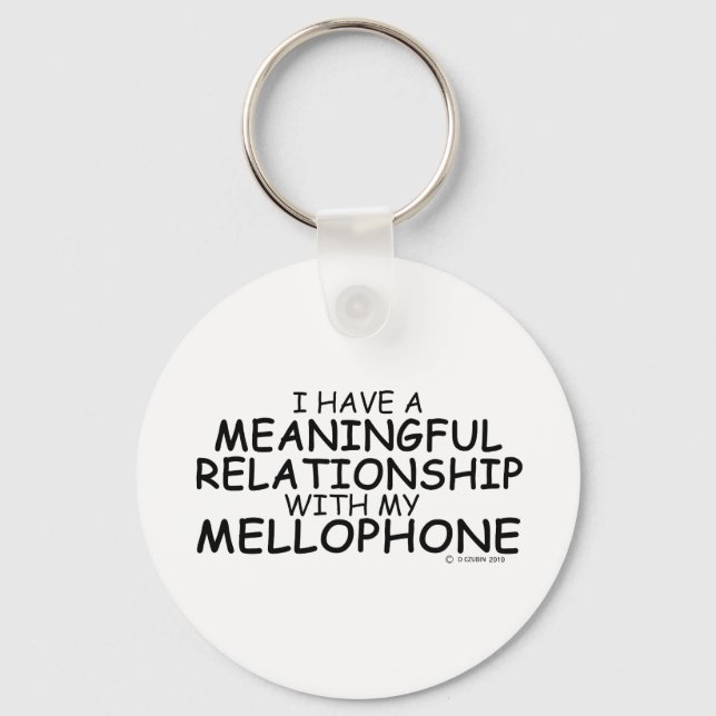 Meaningful Relationship Mellophone Keychain (Front)