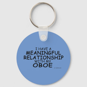 Meaningful Relationship Oboe Keychain
