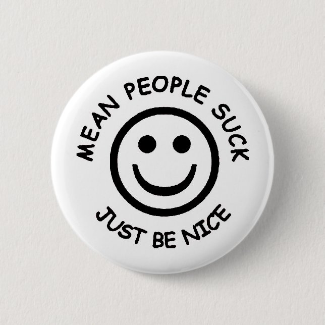 meanppl 2 inch round button (Front)