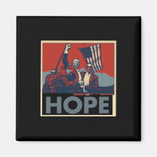 Means Hope For America. We Will Make American Grea Magnet