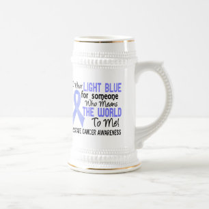 Means The World To Me 2 Prostate Cancer Beer Stein