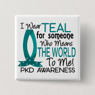 Means The World To Me PKD 2 Inch Square Button