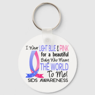 Meant The World To Me SIDS Keychain