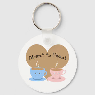 Meant to Bean Keychain