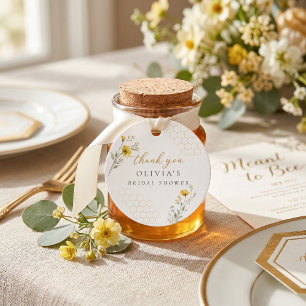 Meant to Bee Bridal Shower Favour Tag
