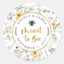 Meant To Bee Stickers